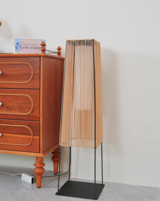 Plastic Rattan Outdoor Post Light-DWHOME