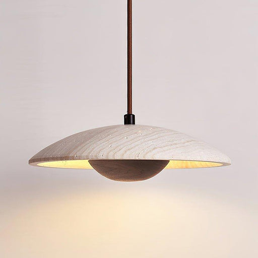 Solara Wood Pendant Lamp-DWHOME