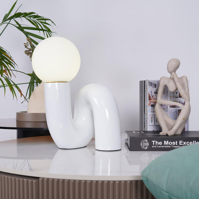 Playful N Shape Table Lamp - DWHOME