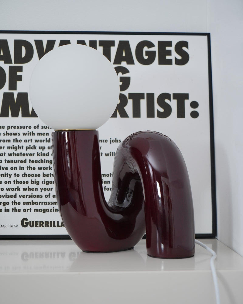 Playful N Shape Table Lamp-DWHOME