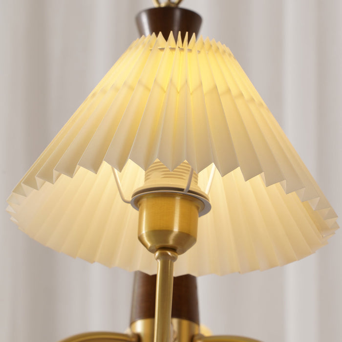 Pleated Chandelier