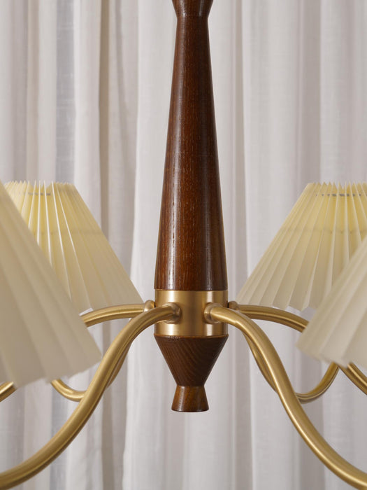 Pleated Chandelier