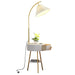 Pleated Arc Floor Light-DWHOME