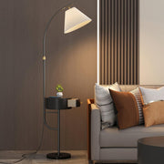 Pleated Arc Floor Light-DWHOME