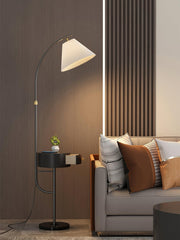 Pleated Arc Floor Light-DWHOME