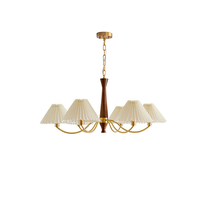 Pleated Chandelier