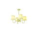 Pleated Fabric Matcha Chandelier - DWHOME