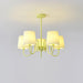 Pleated Fabric Matcha Chandelier - DWHOME