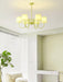 Pleated Fabric Matcha Chandelier - DWHOME