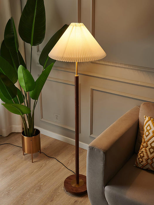 Pleated Floor Lamp.