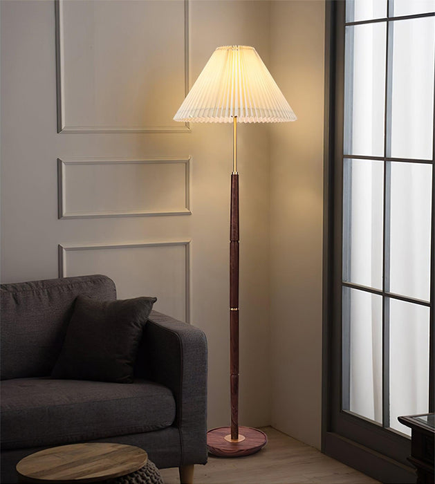 Pleated Floor Lamp.