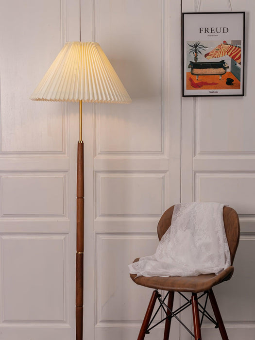 Pleated Floor Lamp.