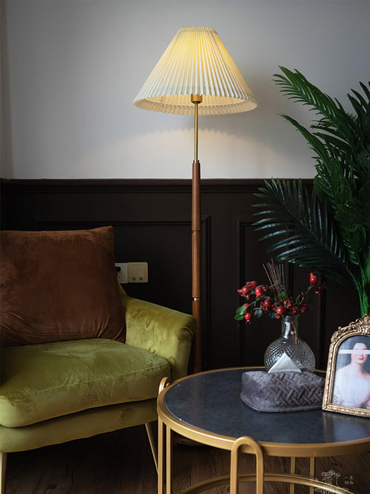 Pleated Floor Lamp-DWHOME