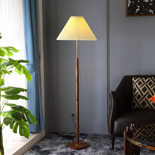 Pleated Floor Lamp.