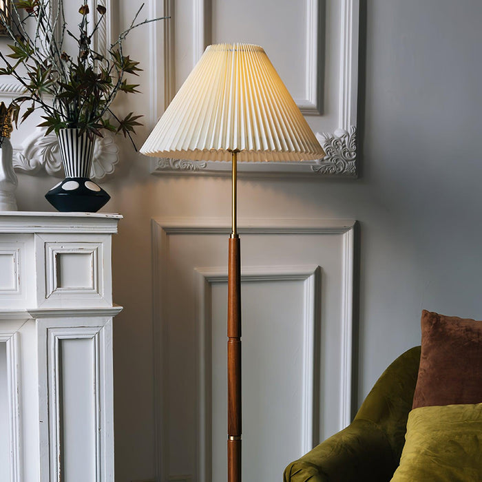 Pleated Floor Lamp.