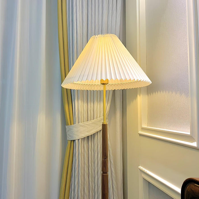 Pleated Floor Lamp.