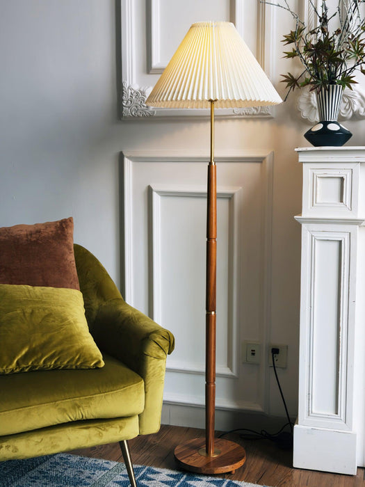 Pleated Floor Lamp.