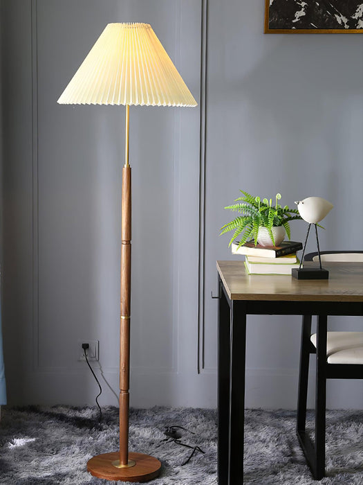 Pleated Floor Lamp.