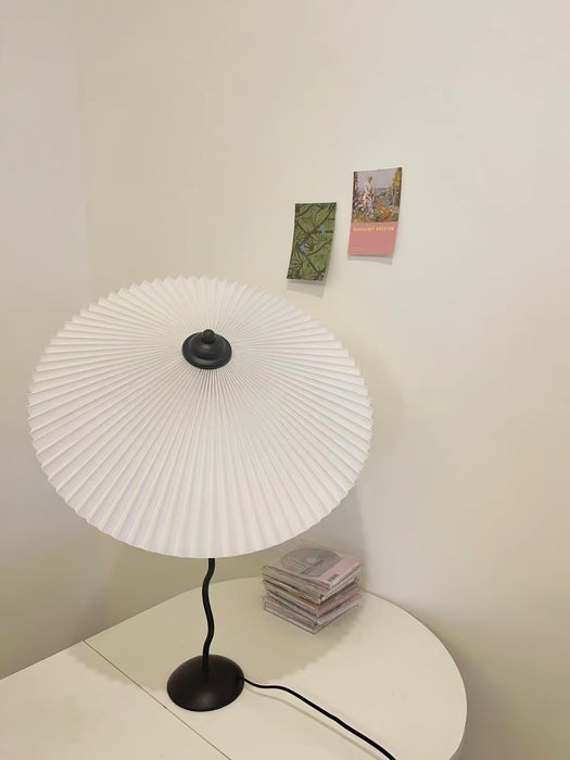 Pleated Hat Table Lamp - DWHOME