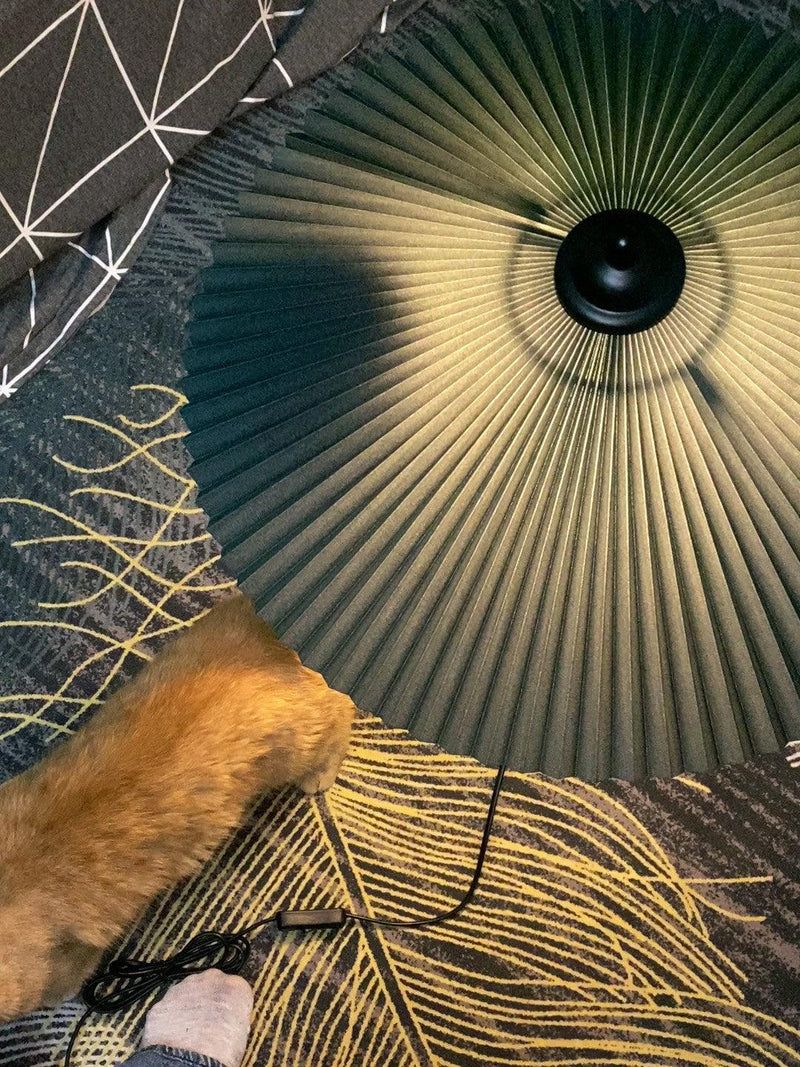 "Lampe de table plissée DWHOME"