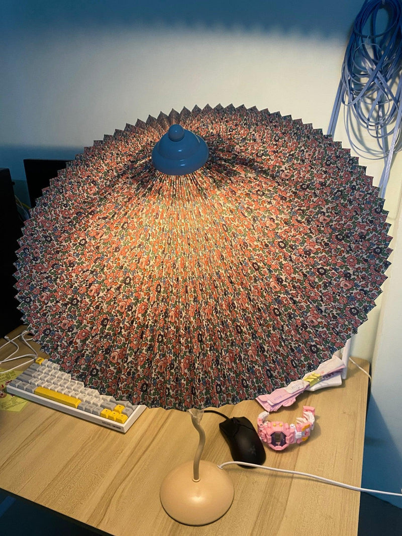 "Lampe de table plissée DWHOME"