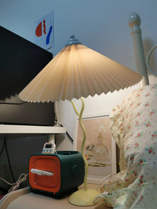 Pleated Hat Table Lamp - DWHOME