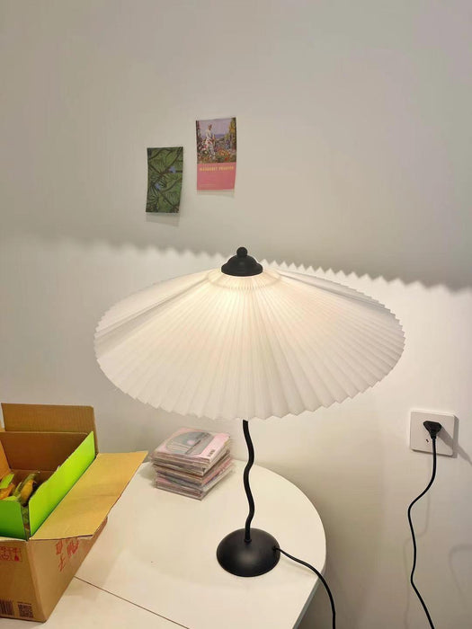 Pleated Hat Table Lamp - DWHOME