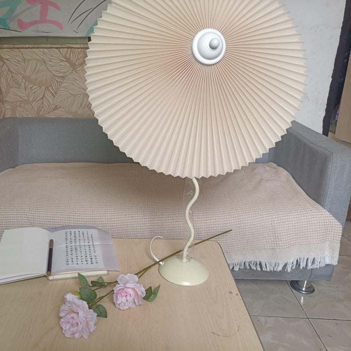 Pleated Hat Table Lamp - DWHOME