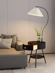 Pleated Nightstand Floor Light-DWHOME