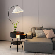 Pleated Nightstand Floor Light-DWHOME