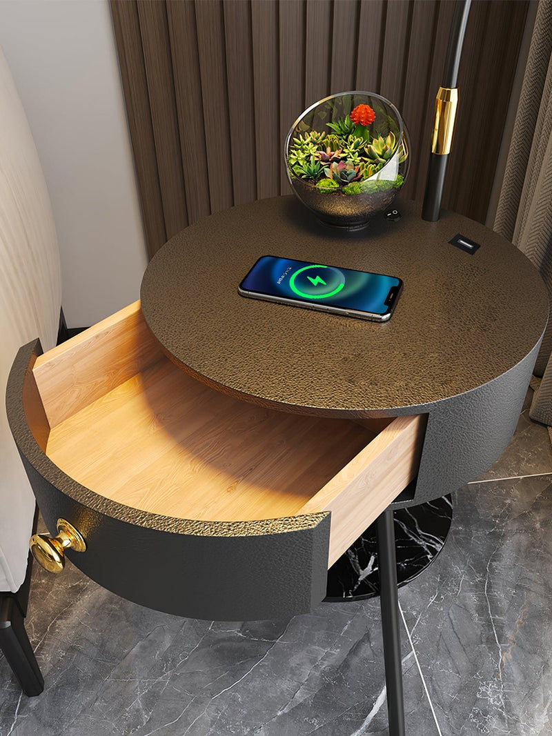 Pleated Nightstand Floor Light-DWHOME