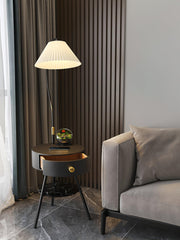 Pleated Nightstand Floor Light-DWHOME