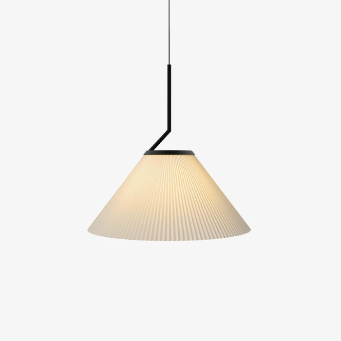 Pleated Skirt Pendant Light.