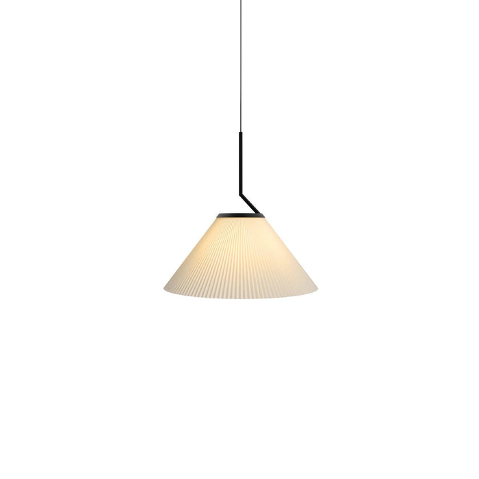 Pleated Skirt Pendant Light.