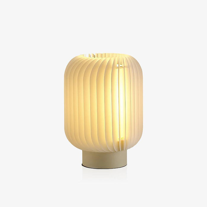 Pleated Table Lamp-DWHOME