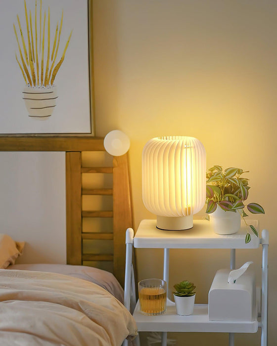 Pleated Table Lamp-DWHOME