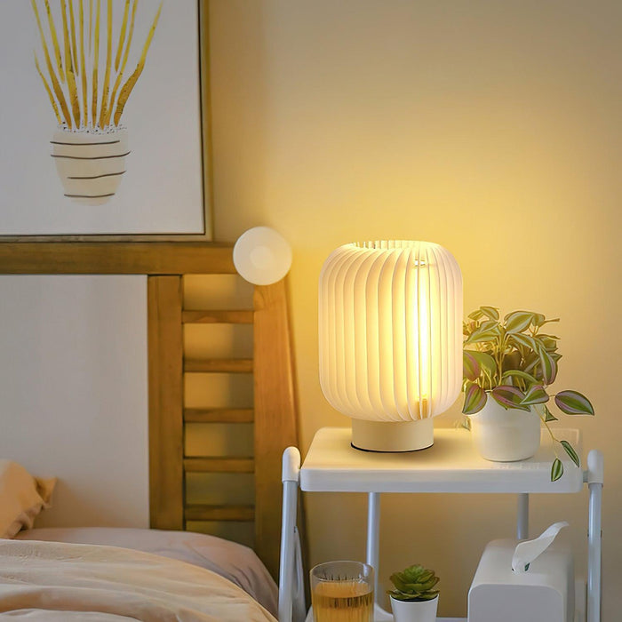 Pleated Table Lamp-DWHOME