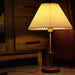 Pleated Walnut Table Lamp-DWHOME