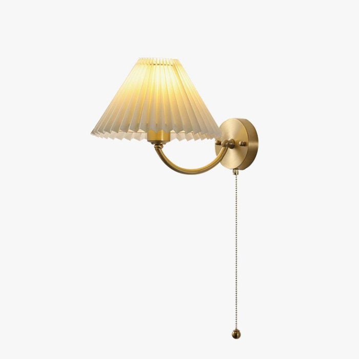 Pleated Wall Lamp-DWHOME