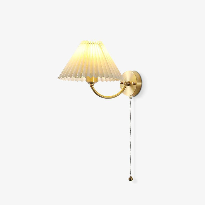 Pleated Wall Lamp-DWHOME