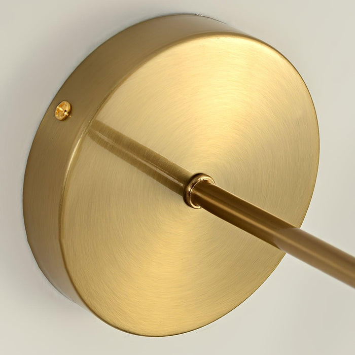 Pleated Walnut Wall Light-DWHOME