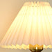 Pleated Walnut Wall Light-DWHOME