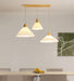 Pleated Wooden Pendant Light-DWHOME