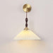 Pleated Wooden Wall Lamp-DWHOME