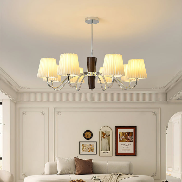 Plisse Chandelier.