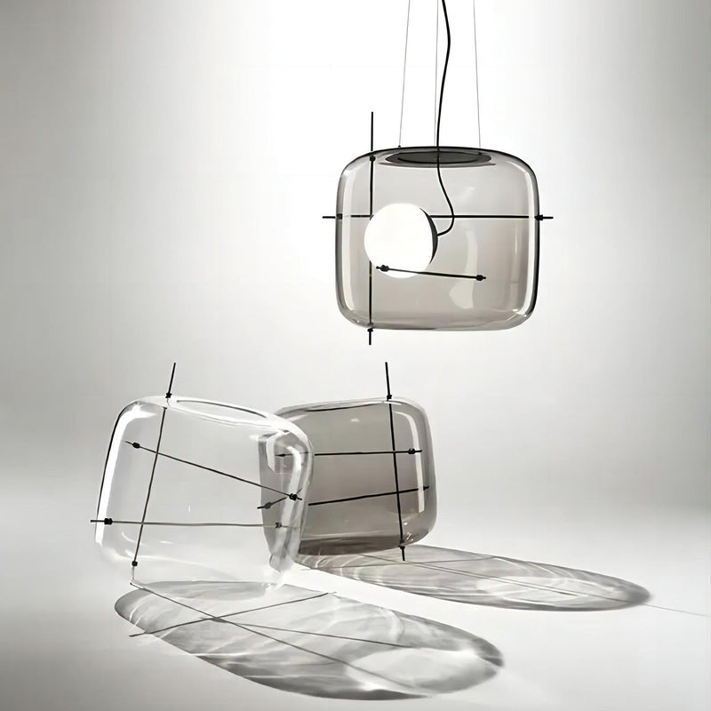Plot Glass Pendant Light-DWHOME