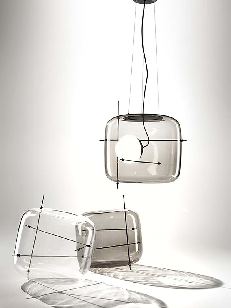 Plot Glass Pendant Light-DWHOME