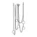 Multiple Belt Art Pendant Light-DWHOME