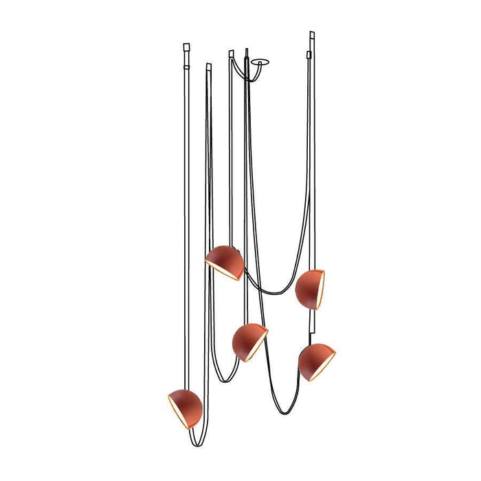 Belts Combination Canvas Pendant Light-DWHOME
