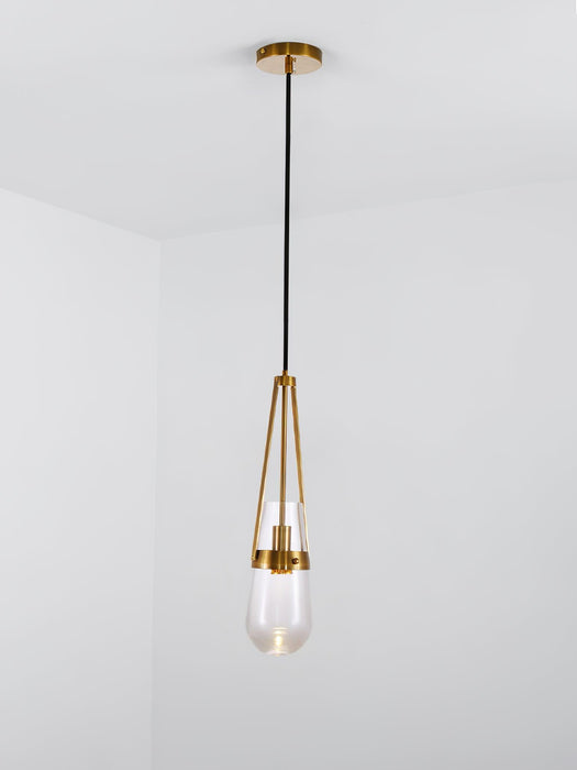 Poble Glass Pendant Light-DWHOME